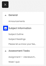 Moodle - Site Index - Expanded Example